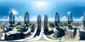 VR space City Fore