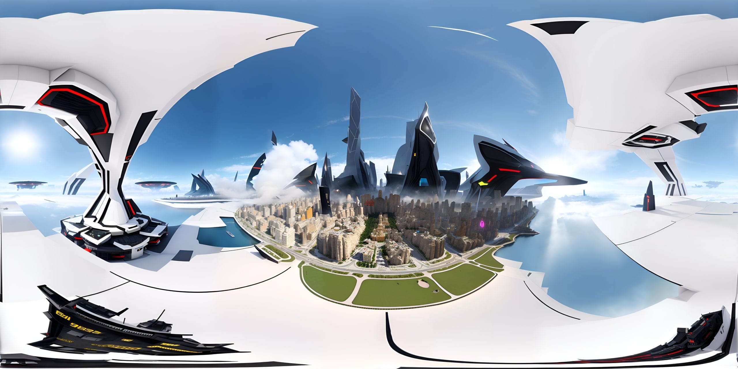 realistic_a_map_of_the_metaverse_with_marked_secti (2) - VI-SPACE ...