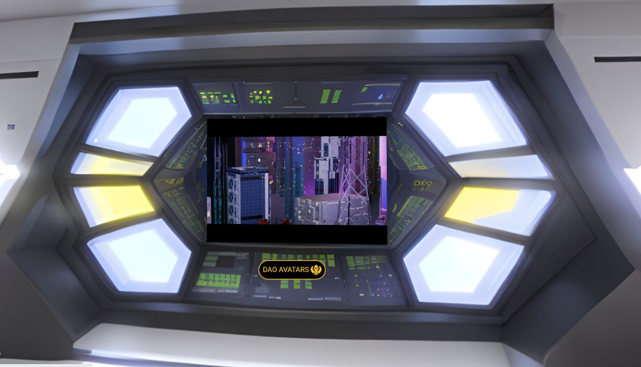 NFT Moon Metaverse Video Hall