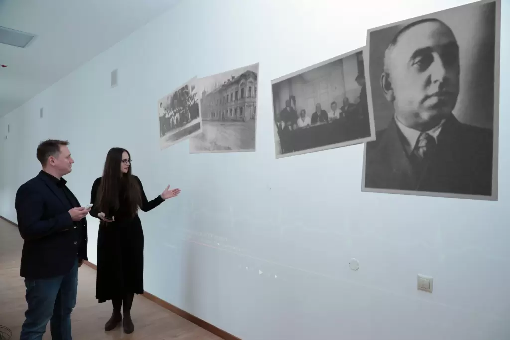 Интерактивная инсталляция в музее ВолгГМУ